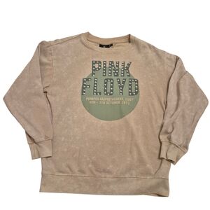 Pink Floyd Pompeii Amphitheatre Italy 1971 Womens Studded Sweatshirt
